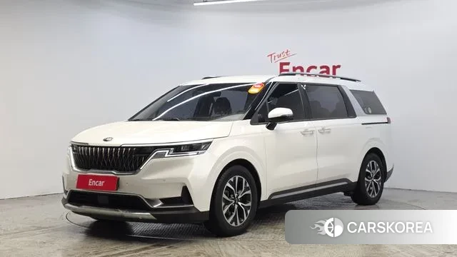 Kia Carnival 4th generation 2021 Белый из Кореи