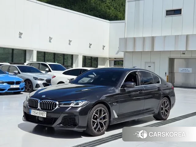 BMW 5 Series (G30) 2022 Серый из Кореи