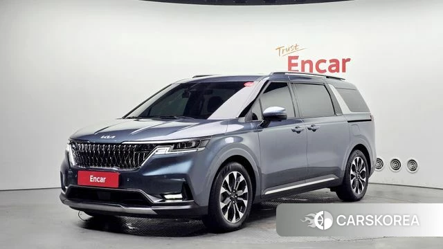 Kia Carnival 4th generation 2023 Синий из Кореи