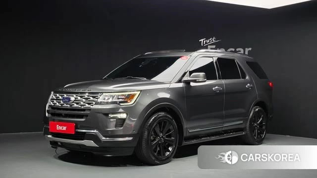 Ford Explorer 2018 Серый из Кореи