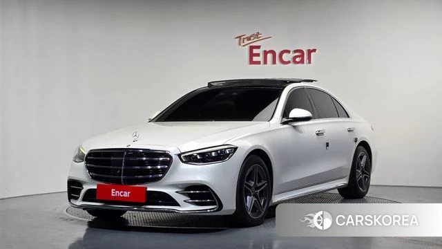 Mercedes-Benz S-Class W223 2022 Белый из Кореи