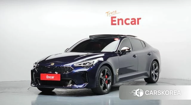 Kia Stinger Meister 2021 Синий из Кореи