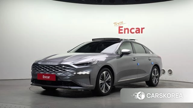 Kia K8 Hybrid 2022 Серебряный из Кореи
