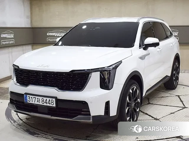 Kia The New Sorento 4th Generation 2024 Белый из Кореи