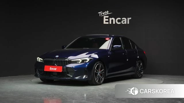 BMW 3 Series (G20) 2022 Синий из Кореи