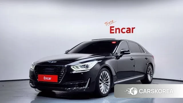 Genesis EQ900 2018 Черный из Кореи