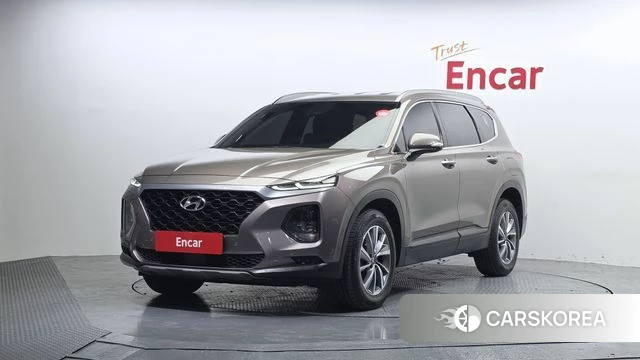 Hyundai Santa Fe TM 2018 Песочный из Кореи