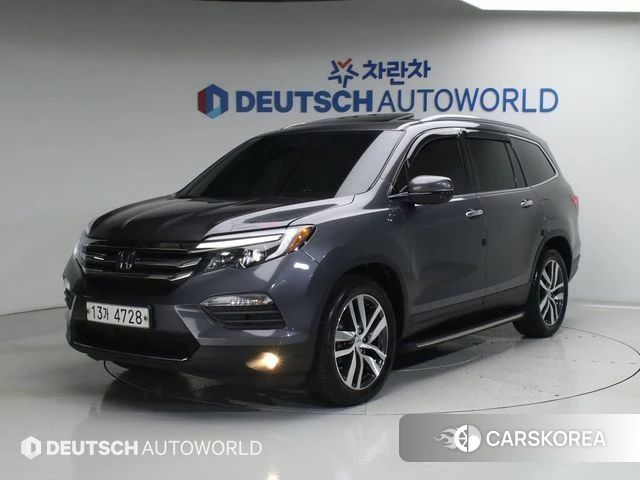 Honda Pilot 3rd generation 2018 Серый из Кореи