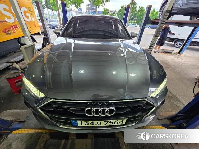 Audi A7 (4K) 2020 Серый из Кореи