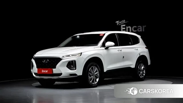 Hyundai Santa Fe TM 2018 Белый из Кореи