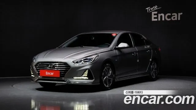 Hyundai Sonata New Rise Hybrid 2018 Серый из Кореи