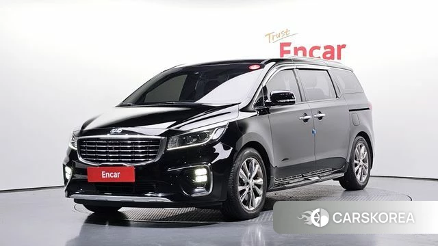 Kia The New Carnival 2018 Черный из Кореи