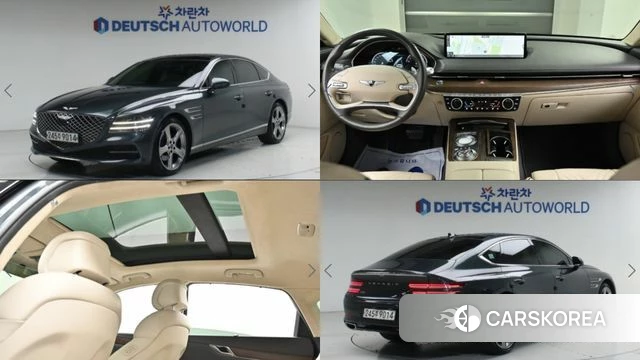 Genesis G80 (RG3) 2020 Серый из Кореи