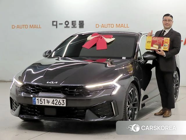 Kia The New K5 3rd generation 2024 Серый из Кореи