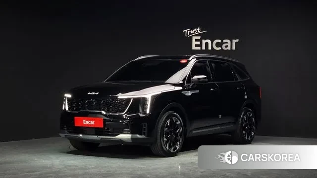 Kia The New Sorento 4th Generation 2023 Черный из Кореи