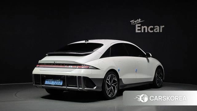 Hyundai Ionic 6 2023 Белый из Кореи