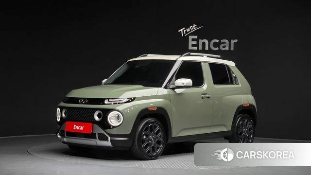 Hyundai Casper 2022 Темно-зеленый из Кореи