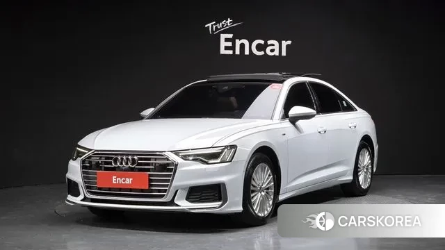 Audi A6 (C8) 2021 Белый из Кореи