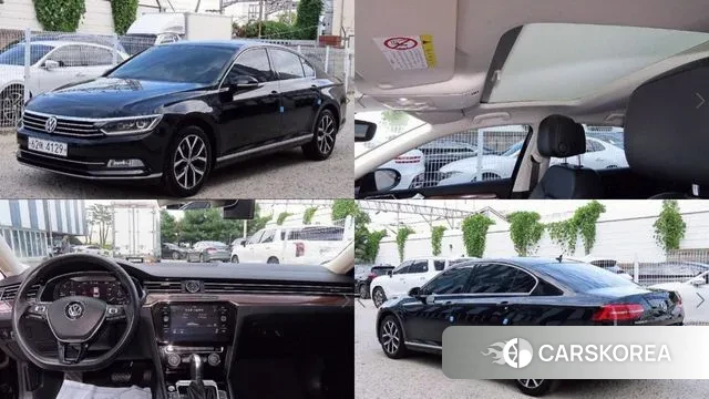 Volkswagen Passat GT (B8) 2018 Черный из Кореи