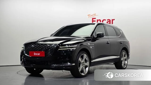 Genesis GV80 2022 Черный из Кореи