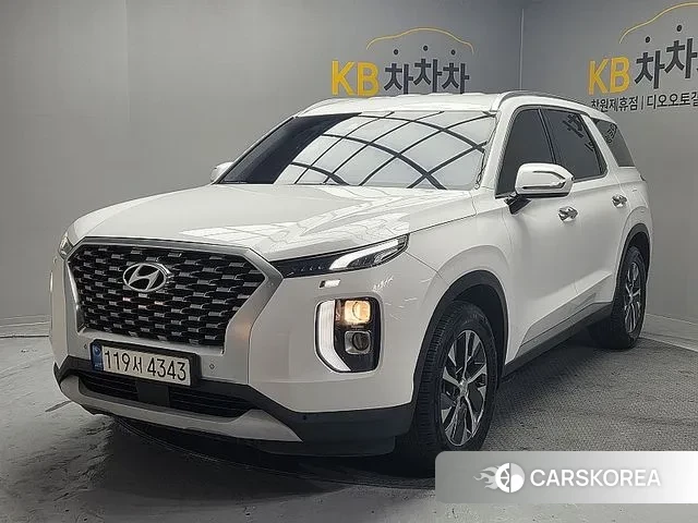 Hyundai Palisade 2021 Белый из Кореи