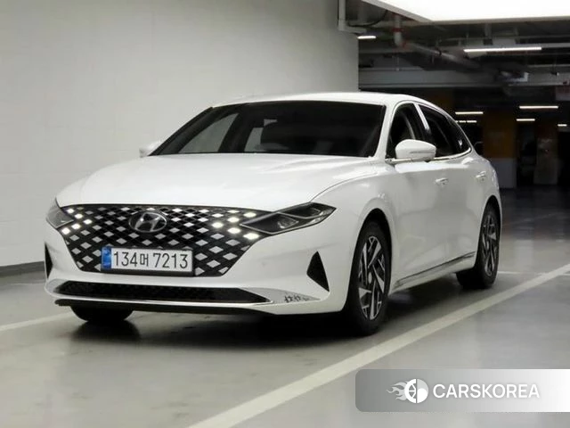Hyundai The New Grandeur IG Hybrid 2021 Белый из Кореи