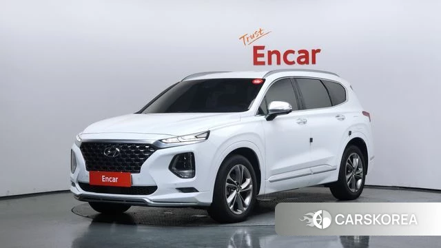Hyundai Santa Fe TM 2019 Белый из Кореи