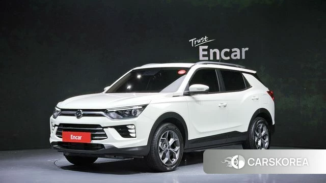 Ssangyong Beautiful Korando 2020 Белый из Кореи