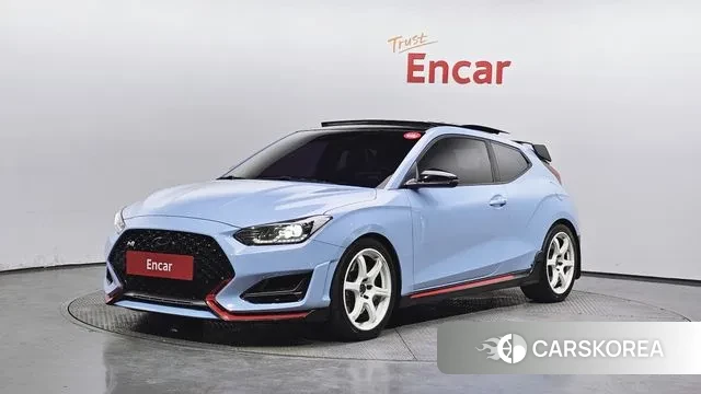 Hyundai Veloster (JS) 2018 Небесно-голубой из Кореи