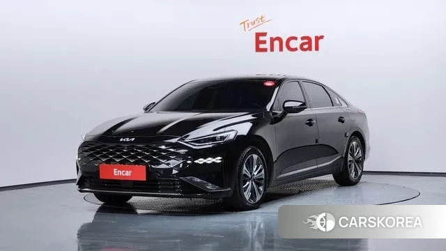 Kia K8 Hybrid 2021 Черный из Кореи