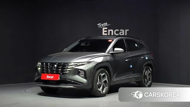 Hyundai Tucson (NX4) 2022 Темно-зеленый из Кореи