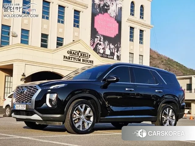 Hyundai Palisade 2022 Черный из Кореи