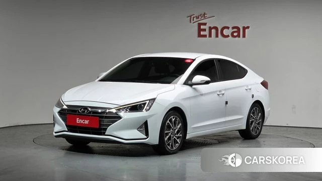 Hyundai The New Avante AD 2019 Белый из Кореи