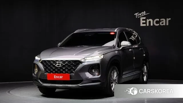Hyundai Santa Fe TM 2020 Серый из Кореи