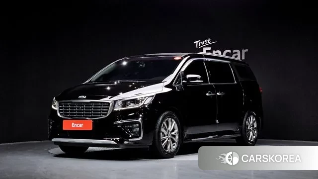 Kia The New Carnival 2019 Черный из Кореи