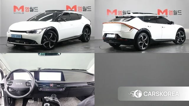 Kia EV6 2021 Белый из Кореи