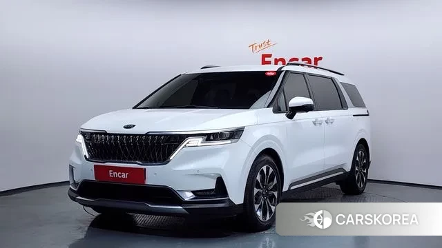 Kia Carnival 4th generation 2021 Белый из Кореи