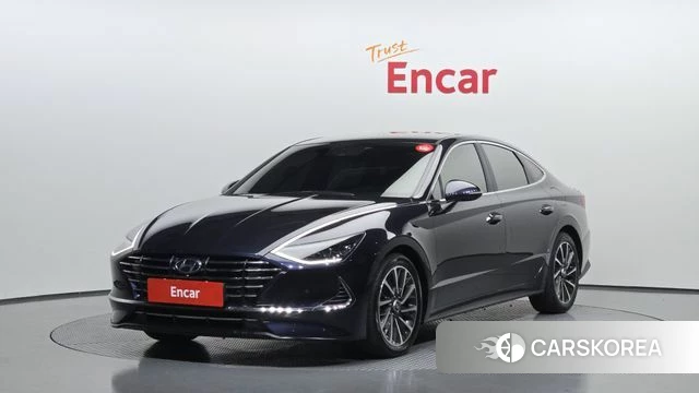 Hyundai Sonata (DN8) 2019 Синий из Кореи