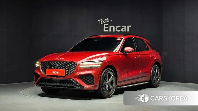 Genesis GV70 2021 Красный из Кореи
