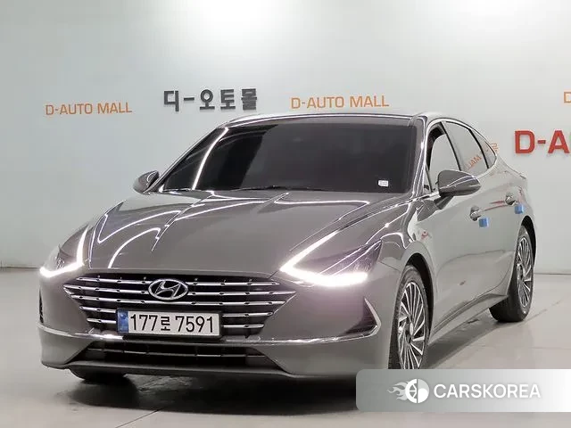 Hyundai Sonata Hybrid (DN8) 2021 Серебристо-серый из Кореи
