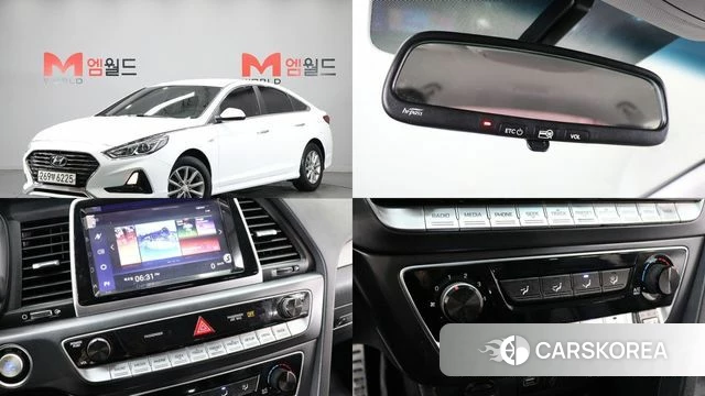 Hyundai Sonata New Rise 2019 Белый из Кореи