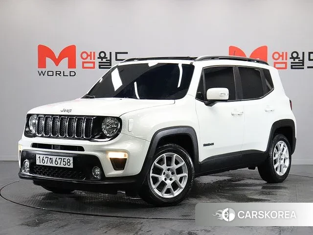 Jeep Renegade 2020 Белый из Кореи