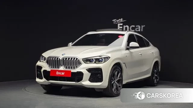 BMW X6 (G06) 2022 Белый из Кореи