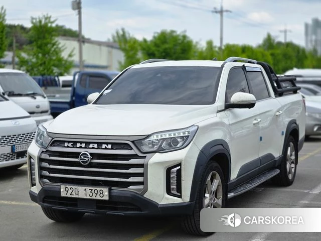 Ssangyong The New Rexton Sports Cannes 2021 Белый из Кореи