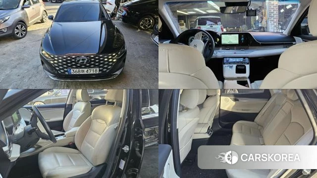 Hyundai The New Grandeur IG Hybrid 2022 Черный из Кореи