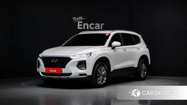 Hyundai Santa Fe TM 2018 Белый из Кореи