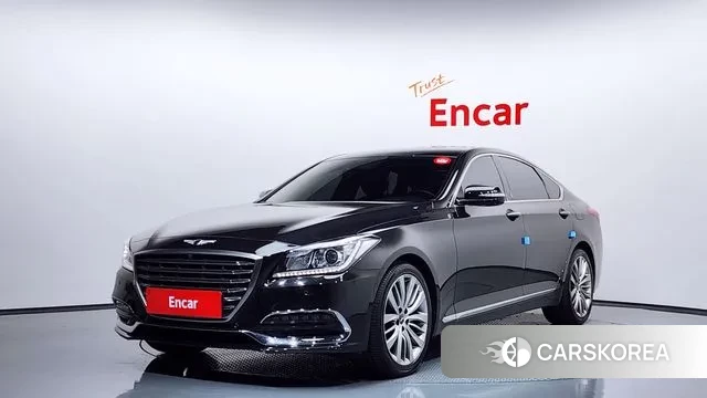 Genesis G80 2018 Черный из Кореи