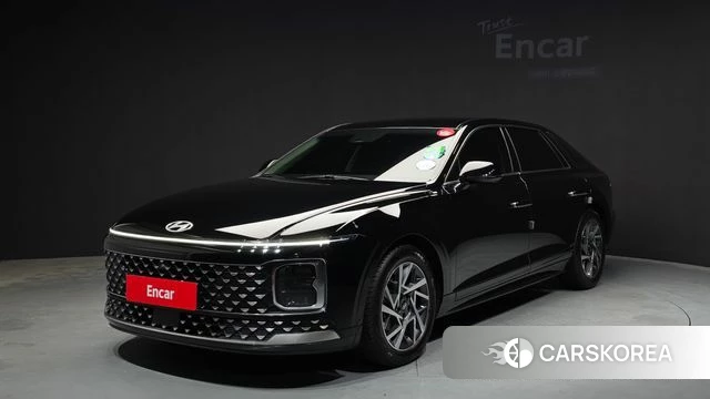 Hyundai Grandeur Hybrid (GN7) 2023 Черный из Кореи