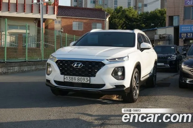 Hyundai Santa Fe TM 2020 Белый из Кореи