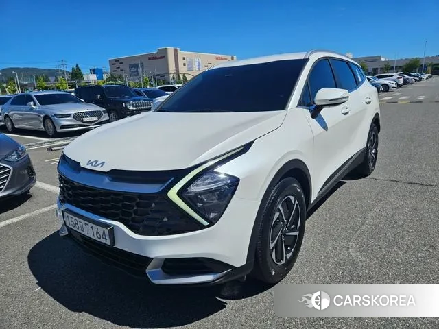 Kia Sportage 5th Generation Hybrid 2021 Белый из Кореи